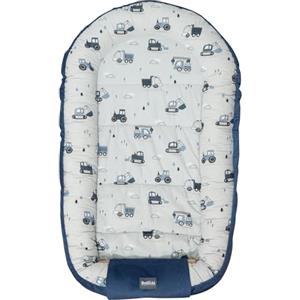 Bellochi Growing in style Bellochi Nido per neonato XXL | Nido lettino | 100% cotone | 120 x 65 - con bordi protettivi | 0-9 m | Verne