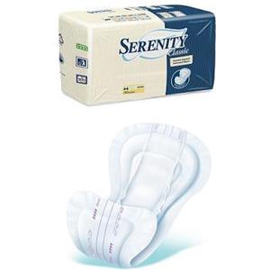 Serenity Classic Pannolone Sagomato Plus 30 Pezzi - Tessuto Non Tessuto, Assorbente e Anatomico