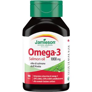 JAMIESON OMEGA 3 SALMON OIL 1000 MG 90 PERLE