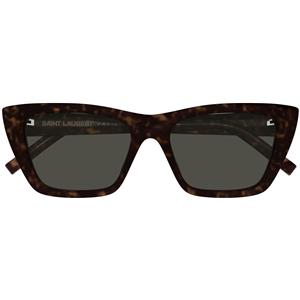 Saint Laurent Occhiali da Sole SL 276 MICA 033 New Wave Marrone/Grigio Donna
