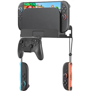 Sehawei Supporto da Parete Compatibile con Switch 2,Supporto con 2 Ganci per JoyCon e 1 parete per controller,Salvaspazio -Switch 2 Scaffale