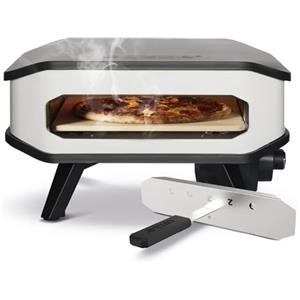 Cozze® | Forno per Pizza Elettrico 13" con Sportello Frontale | 230V | Pietra Cordierite Inclusa | Termometro Digitale | LED | Fino a 450°C