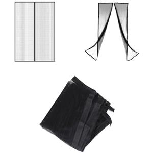 TEMPO DI SALDI Zanzariera Magnetica Tenda 240x140 Cm Per Porte Finestre Anti Zanzare Mosche