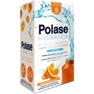 Polase Hydration - Integratore Sali Minerali Gusto Arancia - 12 Bustine per Reidratazione e Ristabilimento Energetico