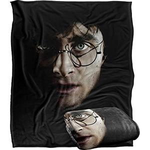 LOGOVISION HARRY POTTER Coperta, super morbida al tatto, 152 x 127 cm