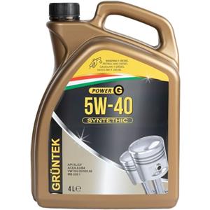 GRUNTEK Olio Gruntek Power G 5w40 Synthetic 4l