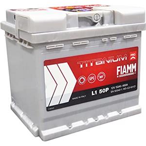 ricambi auto smc Batteria Auto FIAMM 50Ah 460A Positivo A Destra (+ DX) cod. L1 50P - 7905143