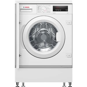 BOSCH Lavatrice ad Incasso, Serie 6, Centrifuga fino a 1200 giri, Capacità 8 Kg, Classe Energetica C, Bianco - WIW24342EU