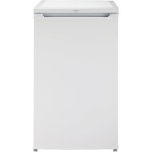 Beko - TS190040N - Frigorifero Sottotavolo, Classe E, Statico, Volume Totale Netto: 88 litri, Controllo Meccanico, Colore Bianco, 38dBA, Dimensioni HxLxP:81,8x47,5x50,0