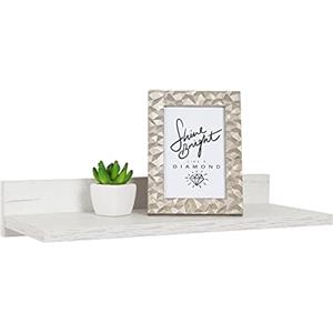 RICOO Mensola da muro 45 x 8 x 19 cm WM056-EP Scaffale da parete salvaspazio Rovere chiaro