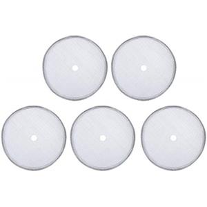 SEAFRONT Filtro French Press da caffè da 5 Pezzi Filtro in Acciaio Inossidabile da 150 Maglie per Accessorio Filtro a Rete per Caffettiera da 600 Ml