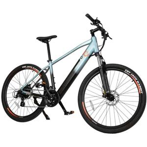 Cecotec Bicicletta Elettrica da Montagna Mountain Ventus. Bici Elettrica per Adulti, Ruote 27,5", Autonomia 90 Km, Sospensione Anteriore, Cambio Shimano 24 Velocità, Doppio Disco Freno Idraulico