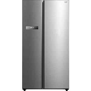 Cecotec Frigorifero Americano Side by Side Bolero Coolmarket Sbs 592 Inox. 592 Litri, 177,5 cm di altezza e 91 cm di larghezza, Basso consumo, Motore inverter, No Frost, Congelamento ultrarapido