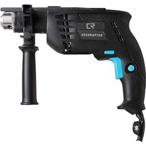 Cecotec Trapano Elettrico a Percussione CecoRaptor Impact Drill. 850W. Punta 13mm. 4800 rpm. 46000 Impatti/min. Impugnatura Ausiliaria. Blocco Interruttore. Regola Profondità. Cavo 3m