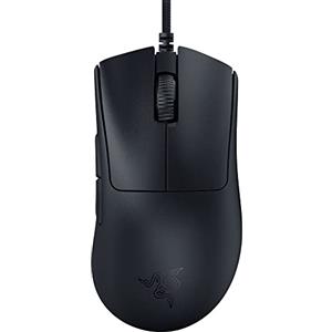 Razer DeathAdder V3 - Mouse da sport ergonomico(design leggero da 59 g,forma ergonomica, sensore da 30K,interruttori ottici per mouse Gen-3,tecnologia HyperPolling da 8000 Hz, cavo Speedflex) Nero