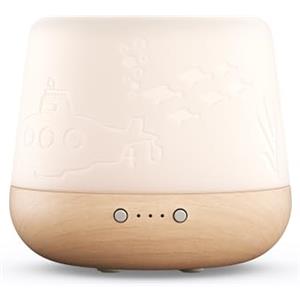 PRANAROM - Diffusore Cerabb oli essenziali per bambini, diffusione atmosferica, luce d'atmosfera - Favorisce il sonno del bambino - Idea Regalo