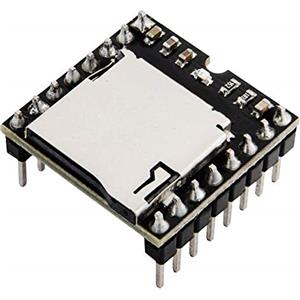 DollaTek Modulo Scheda Audio Audio Mini Lettore MP3 TF Card U Disk per Arduino DFPlay
