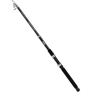 Mitchell Adventure 2 - Canna da pesca in vetro resistente, con guide in acciaio inox, per pesca d'acqua dolce e mare, nero/arancione, 2.70 m | 15-40 g, 1558849