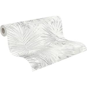 A.S. Création ASCreation 10.05 m x 0.53 m Grigio Beige Prodotto in Germania 363851 36385-1