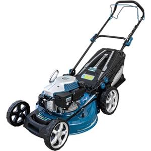 Cecotec Tagliaerba a Benzina Terrenator 4000.51 Total Z Auto. Motore 167cc, 2,7kW e 3,7CV, Corpo Acciaio 51cm, Cambio Altezza Sistema Z-Tech e Propulsione Automatica, 4in1 con Mulching