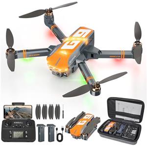 TOPBLASTERBOX G9 GPS Drone con Telecamera 4K Professionale per Adulti e Bambini, Droni con Motore Brushless, 45 Minuti di Autonomia, 5G FPV Transmissione, Ritorno Auto, RC Quadricotter per Principianti, <249g, C0