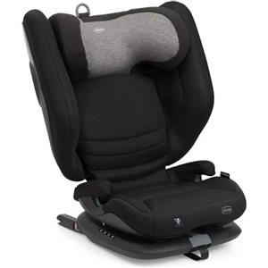 Chicco Fold&Go S Seggiolino Auto Isofix 100-150 cm con Poggiatesta Ergonomico - Posh Black