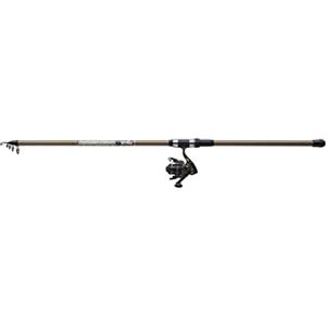 Mitchell Tanager Camo II Light/Strong Spinning Combo | Canna in carbonio e mulinello pre-supportato | Pesca d'acqua dolce per lucci, persici, trote |Principianti a intermedi | Verde Camo, 3m | 15-50g