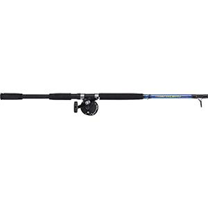 Shakespeare canna da barca Firebird - Costruzione leggera in carbonio, impugnature moderne in EVA, portamulinello DPS imbottito, durevole e sensibile per la pesca in barca in acqua salata 7ft, 20-30lb