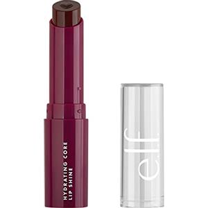 e.l.f. Hydrating Core Lip Shine, balsamo labbra rivitalizzante e nutriente, burrocacao trasparente, Ecstatic, 2,5 g (0,09 oz)