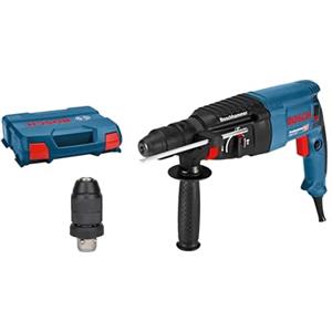 Bosch Professional 0 611 2A4 000 Martello Perforatore GBH 2-26 F, Mandrino Intercambiabile SDS Plus, Potenza del Colpo: 2.7 J, in Valigetta, 830 watts, 230 volts