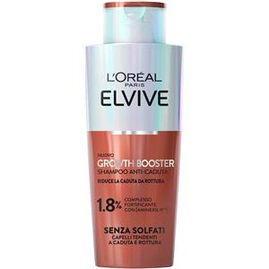 L'Oréal Paris Elvive Growth Booster Shampoo Anti-Caduta 200ml - Rinforza i Capelli e Riduce la Caduta