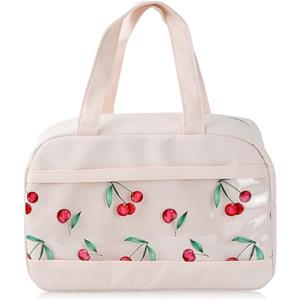 Rieoany 8L Borsa Termica Porta Pranzo Piccola, Pieghevole E Portatile Borsa Frigo Piccola Pranzo Ufficio, Riutilizzabile Pranzo Tote Bag, Adatto Per Donne, Bambini, Ufficio, Scuola, Viaggi, Picnic (Rosa)