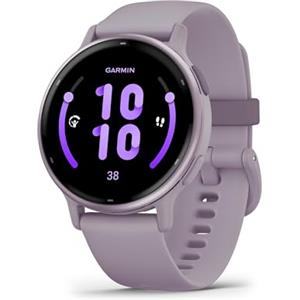 Garmin vívoactive 5, Smartwatch AMOLED 1,2", Cassa 42mm, Musica, Pay, +30 Sport, GPS, Cardio, Coach Sonno, Benefici Workout, Autonomia 11 giorni (Black & Slate)