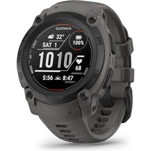 Garmin Instinct E, Smartwatch, 45mm, Display MIP, GPS, Cardio, SpO2, +70 app per lo sport, Training Readiness, Activity Tracker 24/7, Notifiche, Connect IQ, Autonomia 16 giorni (Electeric Lime)