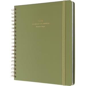 Kokonote Agenda 2026 Settimanale Olympia Desert Sage - Agenda 2026 16,5 x 20 cm: Copertina Rigida, 2 Segnalibri e Stickers | Planner e agende: Universitaria e lavoro (17 mesi)