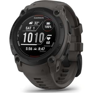 Garmin [renewed Instinct E, Smartwatch 40mm Display MIP,GPS,Cardio,SpO2, 70 app per lo sport, Training Readiness, Activity Tracker 24/7, Notifiche, Autonomia 14 giorni Black & Charcoal Ricondizionato