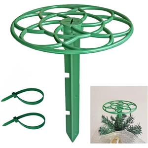 PPGGOPP Puntale Albero di Natale Supporto,supporto per Puntale per albero di natale,Cima Albero di Natalizie,Supporto per puntale per albero di Natalizie Decorazioni per L'albero di Natale di Capodanno (15CM)