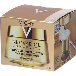 VICHY NEOVADIOL LONGEVITY CREMA RIVOLUMIZZANTE 50 ML - Texture Nutriente e Finitura Setosa