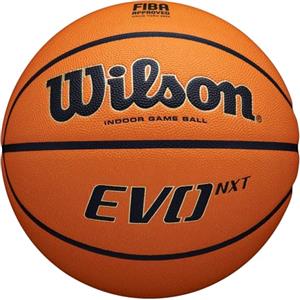 Wilson EVO NXT FIBA Game Ball WTB0965XB, Womens,Mens basketballs, orange, 7 EU