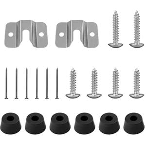 KRYMSON Set di 2 accessori per il montaggio del bersaglio, set di supporti per il montaggio del bersaglio, ganci da parete, accessori per bersaglio