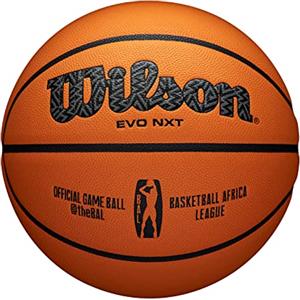 Wilson Pallone da Basket EVO NXT AFRICA LEAGUE, Pelle composita, Utilizzo Indoor