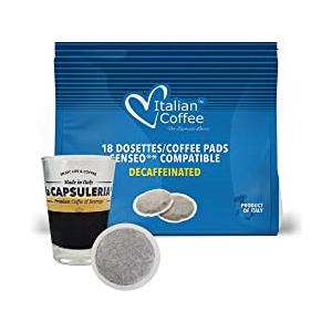La Capsuleria Caffè DECA (10 conf. x 18 Cialde - tot. 180 cialde) compatibili con Senseo, caffè decaffeinato