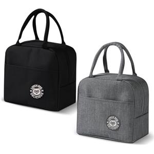 Rierousy Termica Porta Pranzo borse per Donna e Uomo, Riutilizzabile Borsa Frigo Piccola Portatile, Isolata, a Prova di Perdite, Lunch Bag per Ufficio Scuola Viaggi Campeggio All'aperto Picnic