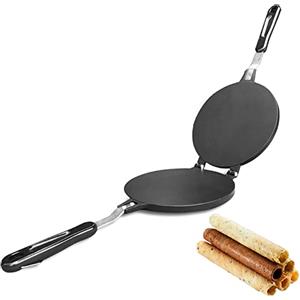 TAMUME Cono Gelato Waffel Piastra Cono Crêpière Pan per Croccante Frittata (Cone Waffle)