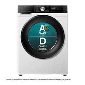 Hisense - Lavasciuga Wd3s8043bw3 8/5 Kg Classe D-bianco