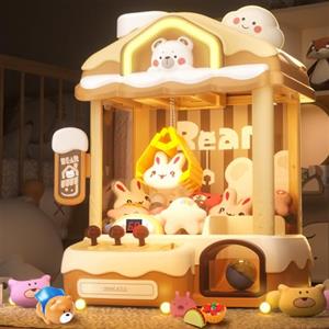 Skirfy Macchina di presa per bambini giocattolo unicorno per ragazze dai 6 anni giochi arcade, mini distributore automatico con giocattolo fangoso, macchina per dolci, macchina per dolcetti, regalo