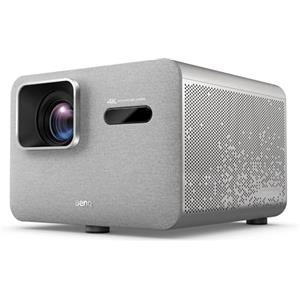 BenQ TK705i Proiettore 4K HDR, 3000 ANSI Lumen, Google TV con Netflix, basso input lag, regolazione automatica, zoom ottico, HDMI 2.1, Bluetooth, fino a 150, MEMC, HDR10+