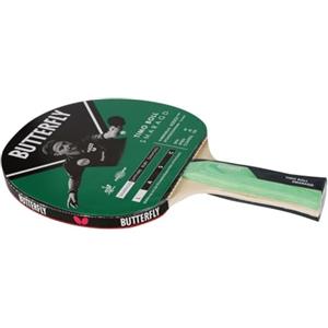 Butterfly 85018 Timo Boll Smaragd Racchetta da Ping Pong, Nero/Verde, Standard