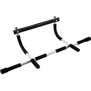 Topolenashop Iron Gym Barra Multifunzione per Trazioni e Addominali Sbarra Fitness Sport Ginnastica in Acciaio Montaggio su Porta