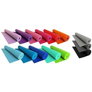 TEMPO DI SALDI Tappetino Arrotolabile Per Yoga Fitness Aerobica Con Superfice Antiscivolo